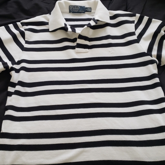 Black and white polo - Picture 2 of 4